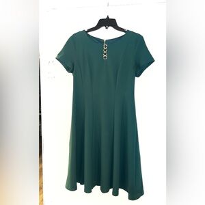 Alyx Hunter Green Short Sleeve Dress size 8